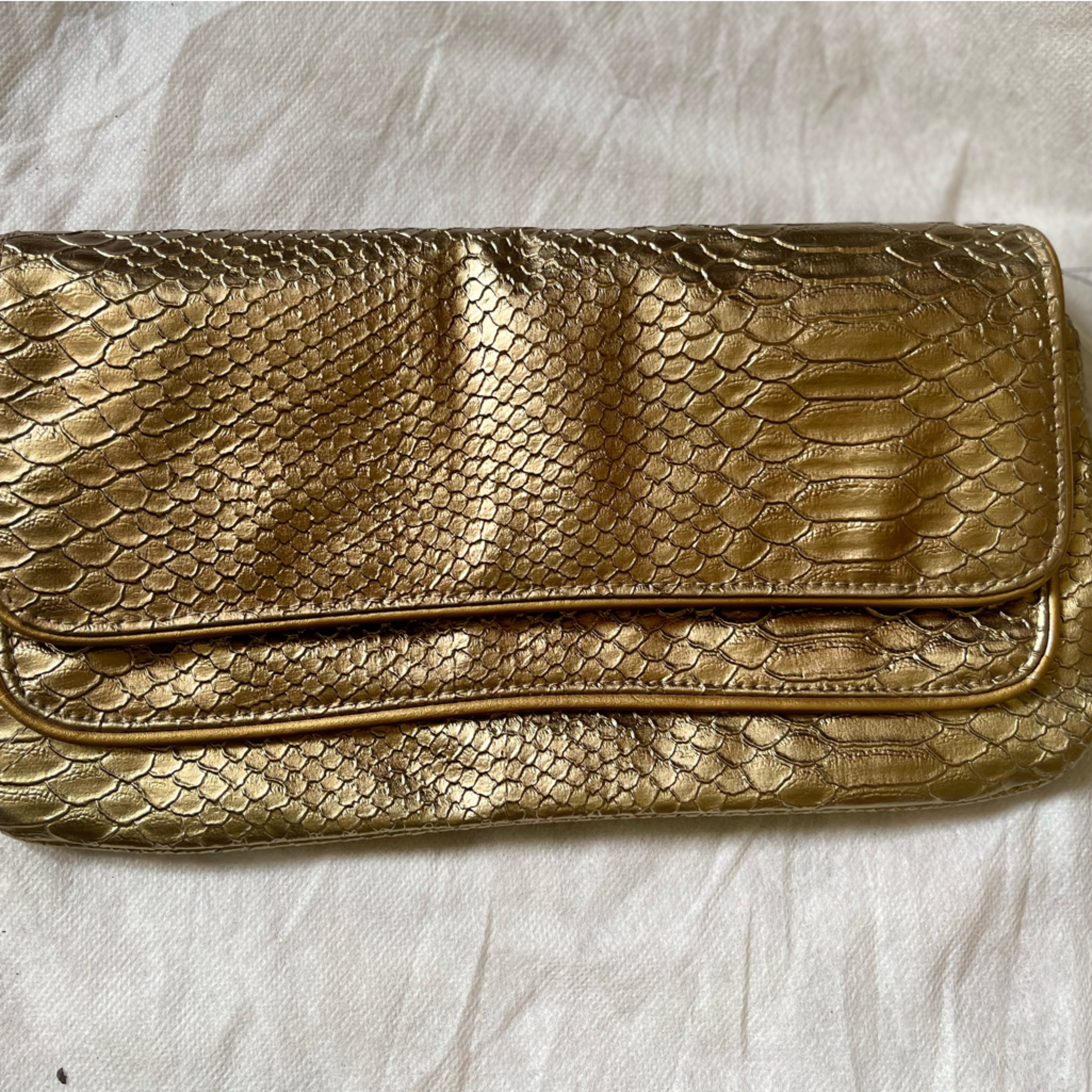 Gold Clutch Gold Bag